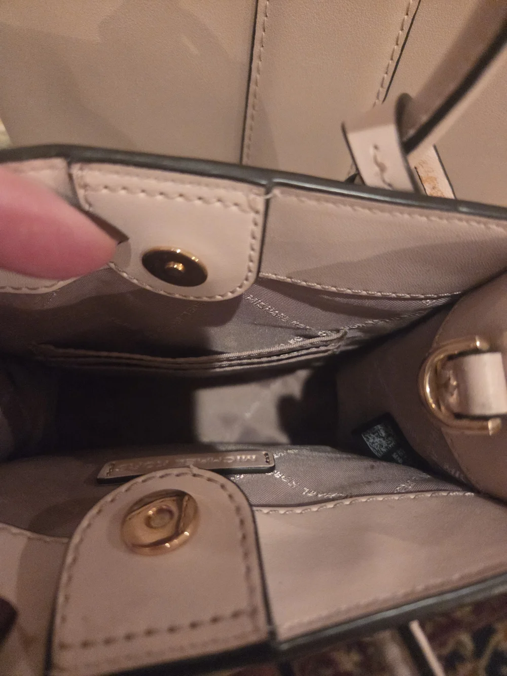 Michael Kors Pink 3-Piece Handbag Set - Tote, Wristlet & Mini Satchel